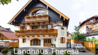 Landhaus Theresa mit Ferienwohnungen in Bad Tölz